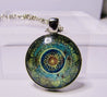 Mandala Glass Pendant