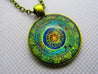 Mandala Glass Pendant